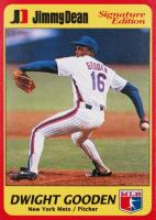 1991 Jimmy Dean #25 Dwight Gooden Baseball Card
