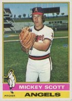 1976 Topps #276 Mickey Scott Baseball Card