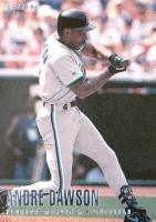 1996 Fleer #386 Andre Dawson Baseball Card