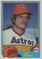 1981 Topps #722 Joe Niekro Baseball Card