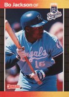 1989 Donruss #208 Bo Jackson Baseball Card