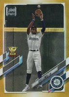2021 Topps #42 Kyle Lewis Gold Foil Baseball Card