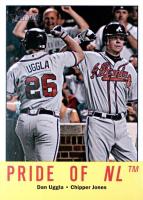 2012 Topps Heritage  #138 Chipper Jones/Dan Uggla Baseball Card