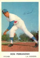 1962 Bell Brand Dodgers #16 Ron Perranoski Baseball Card