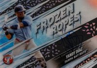 2024 Topps Pristine Frozen Ropes Autographs #YD Yandy Diaz Baseball Card