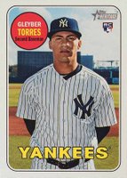 2018 Topps Heritage  #603 Gleyber Torres Baseball Card
