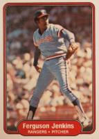1982 Fleer #320 Fergie Jenkins Baseball Card