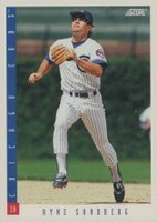 1993 Score #4 Ryne Sandberg Baseball Card