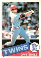 1985 Topps Tiffany #667 Dave Engle Baseball Card