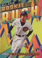 2024 Topps Chrome Chrome All Etch Rookie Rush #7 Pete Crow-Armstrong Baseball Card