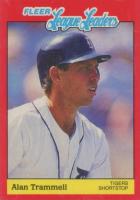 1989 Fleer League Leaders #40 Alan Trammell Baseball Card