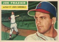 1956 Topps #141 Joe Frazier Gray Back Baseball Card