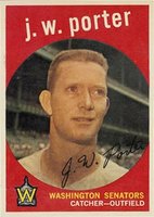 1959 Topps #246 J.W. Porter Baseball Card