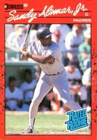 1990 Donruss #30 Sandy Alomar Jr. Baseball Card