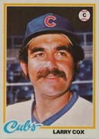 1978 Topps #541 Larry Cox Baseball Card