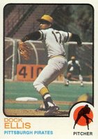 1973 Topps #575 Dock Ellis Baseball Card