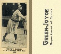 1916 Green-Joyce #103 Duffy Lewis Baseball Card