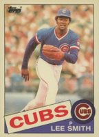 1985 Topps Tiffany #511 Lee Smith Baseball Card