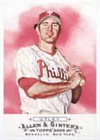 2009 Topps Allen & Ginter #165 Chase Utley Baseball Card