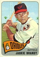 1965 Topps #33 Jackie Brandt Baseball Card