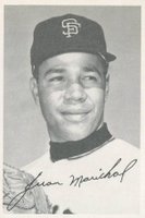 1969 O-Pee-Chee Deckle # Juan Marichal Baseball Card