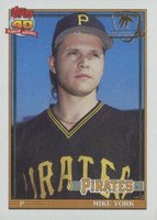 1991 Topps Desert Shield #508 Mike York Baseball Card