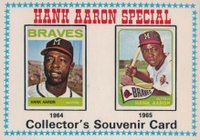 1974 O-Pee-Chee #6 Hank Aaron Aaron Special 1964-65 Baseball Card
