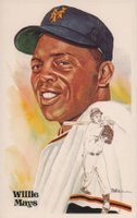 1981 Perez-Steele HOF Postcard #168 Willie Mays Baseball Card