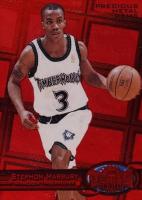 1997 Metal Universe #90 Stephon Marbury Precious Metal Gems Basketball Card