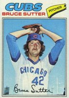1977 Topps #144 Bruce Sutter Baseball Card