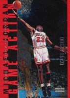 1998 Upper Deck MJ Living Legend Game Action #G16 Michael Jordan Red Basketball Card