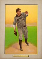 1911 Turkey Reds #39 Rube Waddell Checklist Back Baseball Card