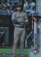 2020 Topps Update #U1 Bo Bichette Rainbow Foil Baseball Card