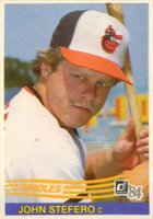 1984 Donruss #622 John Stefero Baseball Card