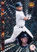 1997 Pacific Prisms #51 Derek Jeter Platinum Baseball Card