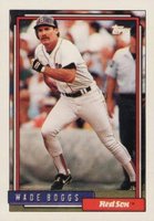 1992 Topps #10 Wade Boggs Baseball Card