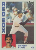 1984 Topps #720 Dwight Evans Baseball Card