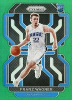 2021 Panini Prizm #310 Franz Wagner Green Prizm Basketball Card