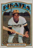 1972 Topps #502 Jackie Hernandez Baseball Card