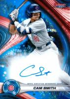 2024 Bowman's Best Best of 2024 Autographs #B24CS Cam Smith Blue Refractor Baseball Card