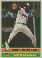 1976 Topps #285 Mike Cuellar Baseball Card