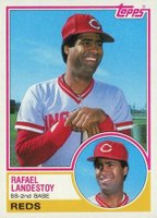 1983 Topps #684 Rafael Landestoy Baseball Card