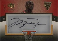 2007 Upper Deck Sweet Shot Signature Shots Acetate #SA-MJ Michael Jordan Basketball Card