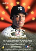 1997 Pinnacle Cardfrontation #14 Ken Griffey Jr./Mariano Rivera Baseball Card