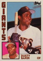 1984 Topps Traded #5T Dusty Baker Baseball Card