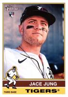 2025 Topps Heritage #71 Jace Jung Baseball Card