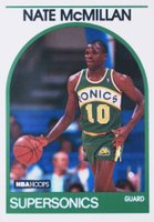 1989 Hoops #192 Nate McMillan Basketball Card