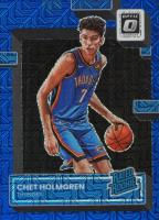 2022 Panini Donruss Optic #208 Chet Holmgren Blue Mojo Choice Basketball Card