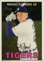 2016 Topps Heritage #478 Miguel Cabrera Chrome Baseball Card