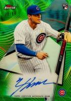 2020 Finest Autographs #FANH Nico Hoerner Green Wave Refractor Baseball Card